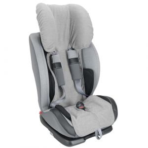 Baby Idea Housse pour siège d'enfant auto 9/36 et 15/36 kg en double éponge de coton 100% (Gris) (BABY SANITY, neuf)