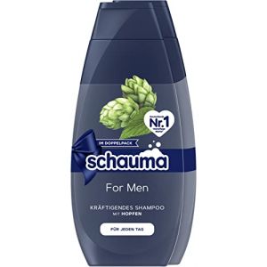 Schwarzkopf Schauma Shampooing pour homme (2 x 400 ml) - Shampooing fortifiant pour homme - Pour cheveux fortifi&eacute;s et nourrit la structure des cheveux - Parfait pour les cheveux normaux (Singulaer GmbH, neuf)
