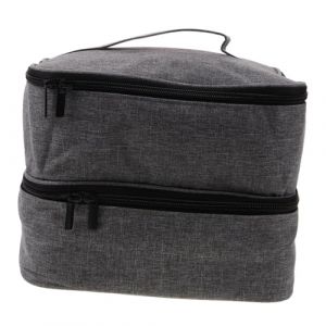 NULYLU Organisateur De Vernis à Ongles Et Huile Essentielle Sac De Rangement Double Volume Portable Pour Manucure Et Cosmétique (Kopouy, neuf)