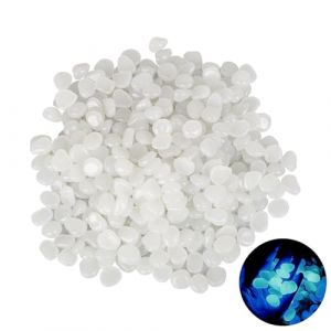 Fizdoqg 400 Pièces Pierre Lumineuse, Cailloux Jardin Exterieur, Galets Jardin Exterieur, Décoration pour Aquarium, Galets Decoratif, Galet Aquarium pour Allées, Déco Extérieure, Aquarium, Vase (FangTeng, neuf)