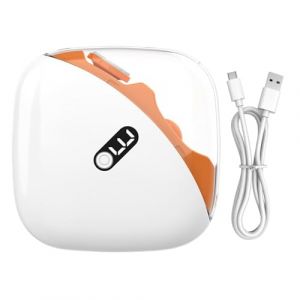 Coupe-ongles &eacute;lectrique &ndash; Grinder de lime de 7,6 cm | Outil de coupe en alliage &ndash; Coupe-ongles portable LED rechargeable pour b&eacute;b&eacute;, adulte, senior, hommes, femmes, soins &agrave; domicile avec stockage des (xuanenxianxiuzhifushiyouxiangongsi, neuf)