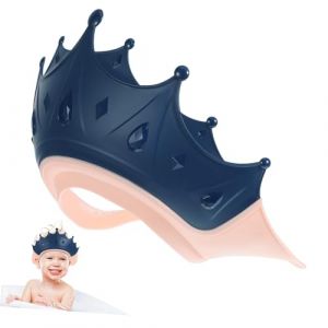 Kisangel Bonnet de Bain Gar&ccedil;on Fille R&eacute;glable Couronne Cartoon Protection Cheveux pour Visi&egrave;re Lavage Cheveux et Confortable Accessoire pour Bain des Tout Petits (Banquetan, neuf)