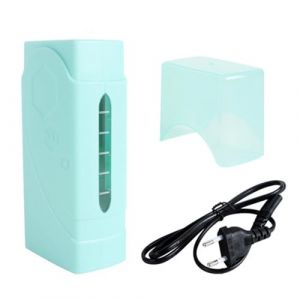 Chauffe-cire pour l'épilation à la cire, chauffe-cire pour l'épilation, Machine d'épilation à la cire portative Machine à cire dure, Machine portative de cire chaude de fondeur de cire dure pour le Sa (fuyuzi, neuf)