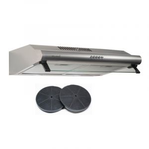 HOTTE CASQUETTE/VISIERE DOUBLE MOTEURS 60 CM - INOX | BELDEKO (BELDEKO, neuf)