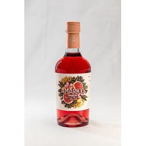 Am&agrave;rico Rouge - Ap&eacute;ritif italien sans alcool - El&eacute;gant et complexe aux notes de cerise et de pamplemousse - Spritz Lovers - 50cl (Am&agrave;rico, neuf)