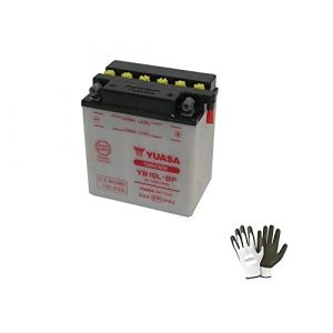 Compatible avec Piaggio Vespa GTV (M45102) 250 2006-2011 Batterie YUASA YB10L-BP 12V / 12AH Batteries DÉJÀ PRÊTES À DÉMARRER Moteur SPÉCIFIQUE Scooter Moto (MotoSportMondo, neuf)