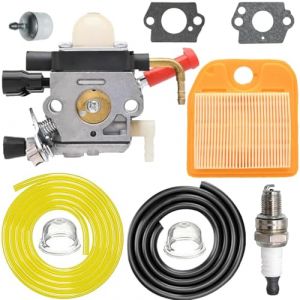 ZAMDOE 42371200606 Carburateur pour Stihl HS81 HS81R HT81RC HS81T HS81TCE HS86T HS86R HS86RZ Taille-haie Remplace 4237 120 0618 C1Q-S225 avec kit de Filtre à air Joints (ZAMDOE, neuf)