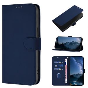 CASEONJAN Coque pour iPhone SE 2020 / SE 2022/8 / 7, Etui Protection Housse en Cuir PU Coque Magn&eacute;tique, Antichoc &Eacute;tui Portefeuille Flip Case pour iPhone SE 2020 / SE 2022/8 / 7 (Bleu) (CASEONJAN, neuf)