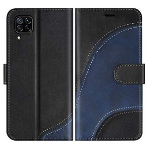 BoxTii Coque pour Huawei P40 Lite/Nova 6 SE, Portefeuille Etui en Cuir PU, Magn&eacute;tique Protection Housse Coque pour Huawei P40 Lite/Nova 6 SE, Noir (BoxTii, neuf)