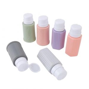 Pompe pour Dissolvant de Vernis à Ongles, Flacon Pompe Distributeur D'ongles, Flacon Pompe 220 Ml, Distributeur D'art de Manucure Réutilisable avec 6 Flacons Distributeurs (Shenganhe, neuf)