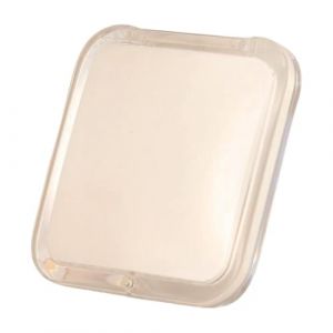 Petit miroir de maquillage portable grossissant x 15 double face miroir carré miroir pour sac à main facile voyage et utilisation quotidienne (fankundianzishangwuyouxiangongsi, neuf)