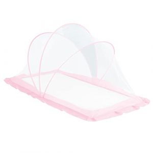 Balakaka Moustiquaire pour Bébé 110 * 65 * 60cm, Respirante Moustiquaire pour Lit de Bébé pour L'Été, Portable Pop Up Facile à Installer Bébé Tente de Lit Anti-lumière Intérieur pour 0-7 Ans, Rose (BESTLINK TECHNOLOGY S.R.L., neuf)