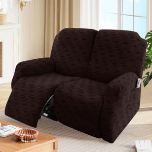 Housse de fauteuil inclinable en jacquard extensible pour fauteuils inclinables 1, 2, 3 places, protection lavable pour meubles Lazyboy&reg;, fauteuils &eacute;lectriques et housse de canap&eacute; r&eacute;sistante aux (chaowuuk, neuf)