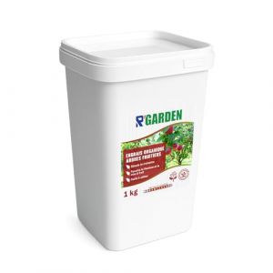 R’GARDEN – Engrais Organique Arbres Fruitiers | NPK 3-2-5 + 2MgO | Fertilisant Naturel pour arbres du verger | Récoltes Abondantes | UAB – Fabriqué en France (1 KG) (R'GARDEN, neuf)