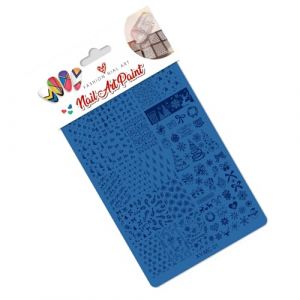 Pochoir &agrave; ongles de No&euml;l en acier inoxydable avec motif renne et arbre pour les vacances, manucure, art des vacances, pochoir pour les d&eacute;butants (XCengzy, neuf)