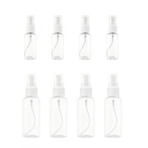 8 Pi&egrave;ces Flacon Spray Vide, 30ml et 50ml Spray Vide, Vaporisateur Vide,Flacon Parfum Vide, Plastique Transparent Bouteille de Voyage Vide R&eacute;utilisables, pour Lotion, Parfum, Shampoing etc (ANETTEE GLOBALISS, neuf)