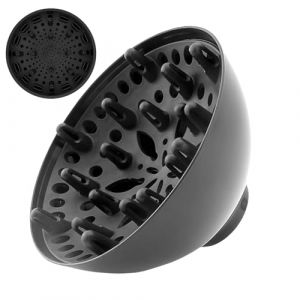 Hairr Diffon Diffuseur de cheveux &ndash; Diffuseurs de cheveux boucl&eacute;s | Diffuseur professionnel | Hairr Diffon C&eacute;ramique | Diffuseur de s&eacute;choir pour cheveux naturels boucl&eacute;s et ondul&eacute;s, facile &agrave; installer (xoag, neuf)