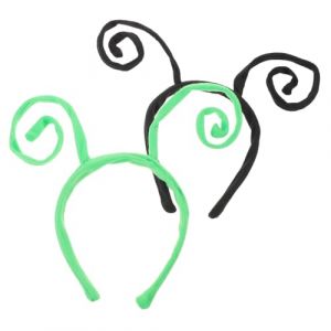 TOGEVAL 6 Pi&egrave;ces Bandeau Antennes Insecte et Extra-terrestre Serre-t&ecirc;te Cosplay L&eacute;ger et Confortable Accessoires D&eacute;guisement Halloween pour F&ecirc;te et Jeu Imagination (HeroYn, neuf)