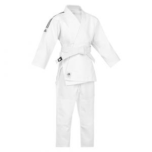 adidas - 350 Club - Kimono JUDO - Homme - Blanc- FR: 2XL (Taille Fabricant: 180) (DragonSports, neuf)