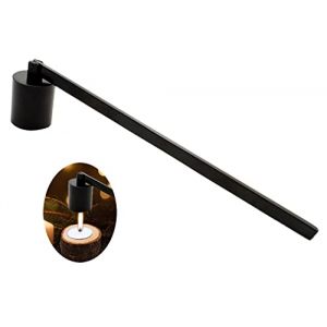 CC wonderland zone Éteignoir à Bougie - Mèche Éteignoir en Acier Inoxydable (Noir) (CCWonderland, neuf)
