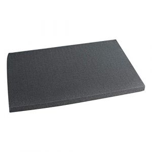 HMF 1456-25 Mousse prédécoupée cube | 345 x 550 mm | Double-Size | Garniture de valise | Tabletop | Hauteur: 25 mm (hmf_shop, neuf)