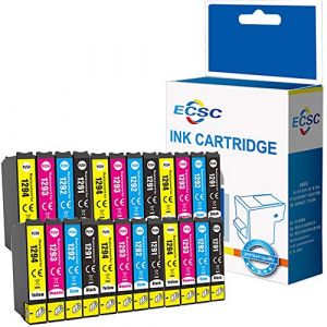 ECSC Compatible Encre Cartouche Remplacement pour Epson Stylus SX230 SX235W SX420W SX425W SX435W SX440 SX445W SX525WD SX535WD SX620FW Stylus Office B42WD BX305F BX305FW (B/C/M/Y, 24-Pack) (FT Office Solutions, neuf)
