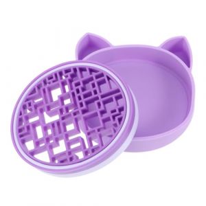 LOLIPPYY Tapis De Nettoyage Pour Pinceaux Forme Chat Support De Séchage Et Rangement Pratique Pour Accessoires De Maquillage (altituyse, neuf)