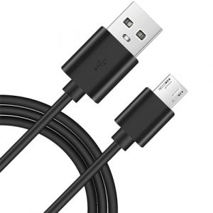 Toxaoii Câble de charge compatible avec les casques de jeu SteelSeries Arctis 7 (édition 2019), Arctis 7P, Arctis 9 Arctis 9X, Arctis 3, Arctis 1, Arctis Pro (noir, 1,5 m) (TXYstore, neuf)