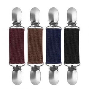 Dadabig 4Pcs Pince Cardigan Pince Robe Clips de Pull Pinces &agrave; Pull Clips pour Cardigan Pince &agrave; Chandail pour Femme Fille Homme (Svezhest 83 Ltd, neuf)