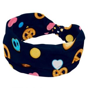 Lot de 1 bandeau élastique antidérapant pour femme, bandeau en tissu doux pour entraînement, yoga, accessoires de cheveux tendance, beignet de pastèque d'été (GRBXVHD, neuf)