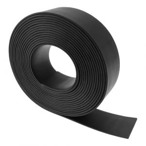 ALI2 Bande Caoutchouc 50mm&times;3mm&times;3m,Feuille de Caoutchouc,Rouleau Caoutchouc,Joint Plat Caoutchouc,Tapis Caoutchouc,Plaque Caoutchouc,Neoprene,Caoutchouc Antid&eacute;rapant (noir, 50mm&times;3mm&times;3m) (histore123, neuf)