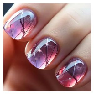 Faux Ongles Lot de 24 faux ongles tendance &agrave; pression, t&ecirc;te carr&eacute;e courte, motif l&eacute;opard vert, couverture compl&egrave;te(Color51) (chenzhiying5188, neuf)