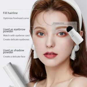 ZJchao Kit de Tampon &agrave; Sourcils Kit de Stampon sur le Frappe de Frappe Kit de Pochoir de Sourcils Sweat Proof No Fall Off Soft Chample Shroom Design Facile &agrave; Utiliser pour les Tons de (2) (Betued, neuf)