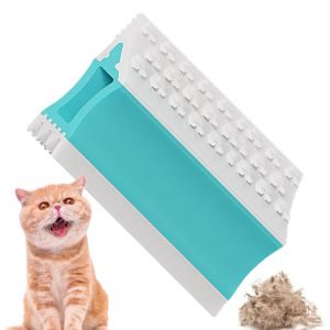 Outil d'Enl&egrave;vement des Poils de Chien,Grattoir Double Face Pour Le D&eacute;m&ecirc;lage | Brosse De Nettoyage Pour V&ecirc;tements Anti-Poils,Pour La Literie Le Canap&eacute; La Voiture Le Divan Et La (hepengren, neuf)