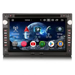Erisin 7 Pouces 8 c&oelig;urs 4GO+64GO Android 14 Autoradio Bluetooth GPS Navigateur pour VW Passat Golf 4 Polo Lupo T5 Multivan Skoda Octavia Seat Ibiza 6L CarPlay Android Auto WiFi DSP Dab+ CD DVD OBD2 (Erisin Shop, neuf)