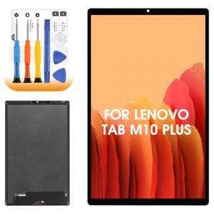 LCD Display pour Lenovo Tab M10 Plus 10,3" TB-X606 TB-X606F TB-X606X TB-X606V LCD Écran Remplacement Tactile Digitizer Numériseur Assemblée avec Réparation Kit (Greentrace, neuf)