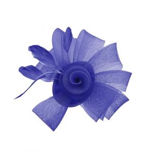 Saiyana Bibi antique pour femme &eacute;l&eacute;gant en tulle, accessoire de mode pour les f&ecirc;tes de mariage, v&ecirc;tements quotidiens (bleu marine) (longhukeji, neuf)