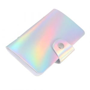 VICASKY Paquet Pour Plaques De Nail Art 20 Emplacements 6,5 x 12,5 Cm Rangement Organis&eacute; Pour Estamper Ongles, Pochette Portable Pour Amateurs De Nail Art Et Usage Professionnel (Micanties, neuf)