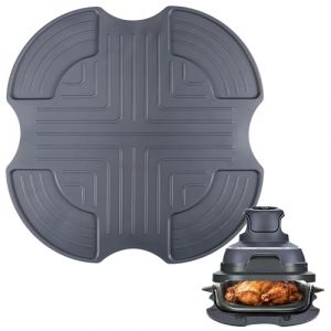 Dessous De Plat pour Ninja Crispi en Silicone, R&eacute;utilisable pour Ninja Air Fryer FN101, Accessoires Air Fryer, R&eacute;sistant &agrave; La Chaleur, Protege Plan de Travail Cuisine Convient pour Air Friteuse Mat (Starvortex EU, neuf)