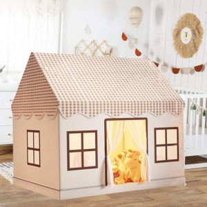 Tente de Jeu Enfants, Tente Enfant Interieur, Maison de Tente de Jeu, Tente Enfant Cabane, Grande Princesse Maison de Jouets avec fen&ecirc;tres pour gar&ccedil;ons et Filles de 3 &agrave; 13 Ans (B) (mystar, neuf)