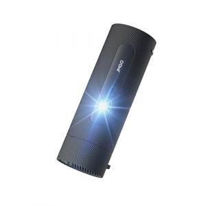 JMGO PicoFlix Mini Videoprojecteur Portable Extérieur avec Google TV, Netflix, 1080P, 420 ISO Lumens, Batterie de 4,5 Heures, Vidéoprojecteur Home Cinéma 200", HDR10, Gimbal, Haut-parleurs 10W (JMGO Black Direct, neuf)