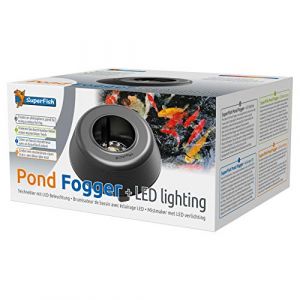 Superfish Pond Fogger : brumisateur avec LED int&eacute;gr&eacute; (Garda Aquatic, neuf)