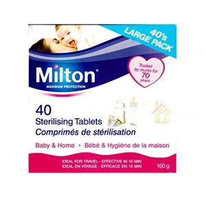 Milton Lot de 40 tablettes de stérilisation (Direct Care ltd, neuf)