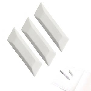 Gommes à Surligner SULIUDAJI 3 Pièces Blanc, Caoutchouc, Design Torsadé Amusant et Moulable pour Création Artistique, Écriture, Dessin (UAB WSVLKE LT, neuf)