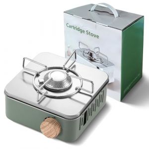 Petit Réchaud De Camping Avec Sac à Main, Réchaud De Camping, Réchaud De Camping Portable Au Gaz Butane Pour Usage Extérieur Et Intérieur, 2800 W, Réchaud De Camping Encastré Résistant Au Vent (MINGCHEN-EU, neuf)