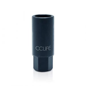 CCLIFE Extracteur ecrou antivol de roue, Douille extracteur sans endommager jante 18-25mm Matériau 42CrMo pour VW BMW Peugeot Volvo (CCLIFE Technic GmbH, neuf)