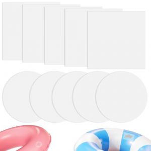 10 pièces Kit de réparation de patch gonflable, kit de réparation de matelas pneumatique, patch de matelas pneumatique robuste, imperméable, kit de réparation de matelas pneumatique autocollant (conriy, neuf)