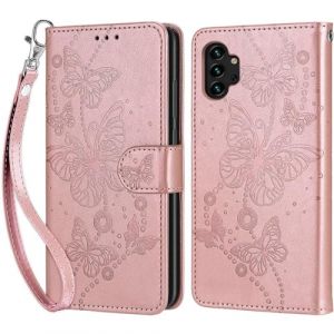 KENHONER Coque pour Samsung Galaxy A13 4G / 5G, Housse Etui Portefeuille Cuir Multifonction, Fermeture Magn&eacute;tique &agrave; Clapet Anti-Choc Compatible avec Coque Samsung Galaxy A04S Book - Or Rose (KENHONER, neuf)