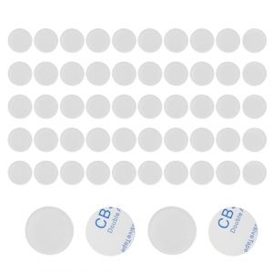 50 Pi&egrave;ces Patins Silicone Transparent, 25mm Patin Antiderapant Patins pour Chaises, Anti-Bruit Amortisseur Porte Placard Patins pour Meubles (YHYHZBJ, neuf)