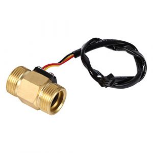 Flow Switch, G3/4 &raquo; Male Thread Water Flow Switch, Effect Liquid Water Flow Sensor Switch, Primary/Secondary over Flow Switch, 2-45L/Min (Qerlong, neuf)